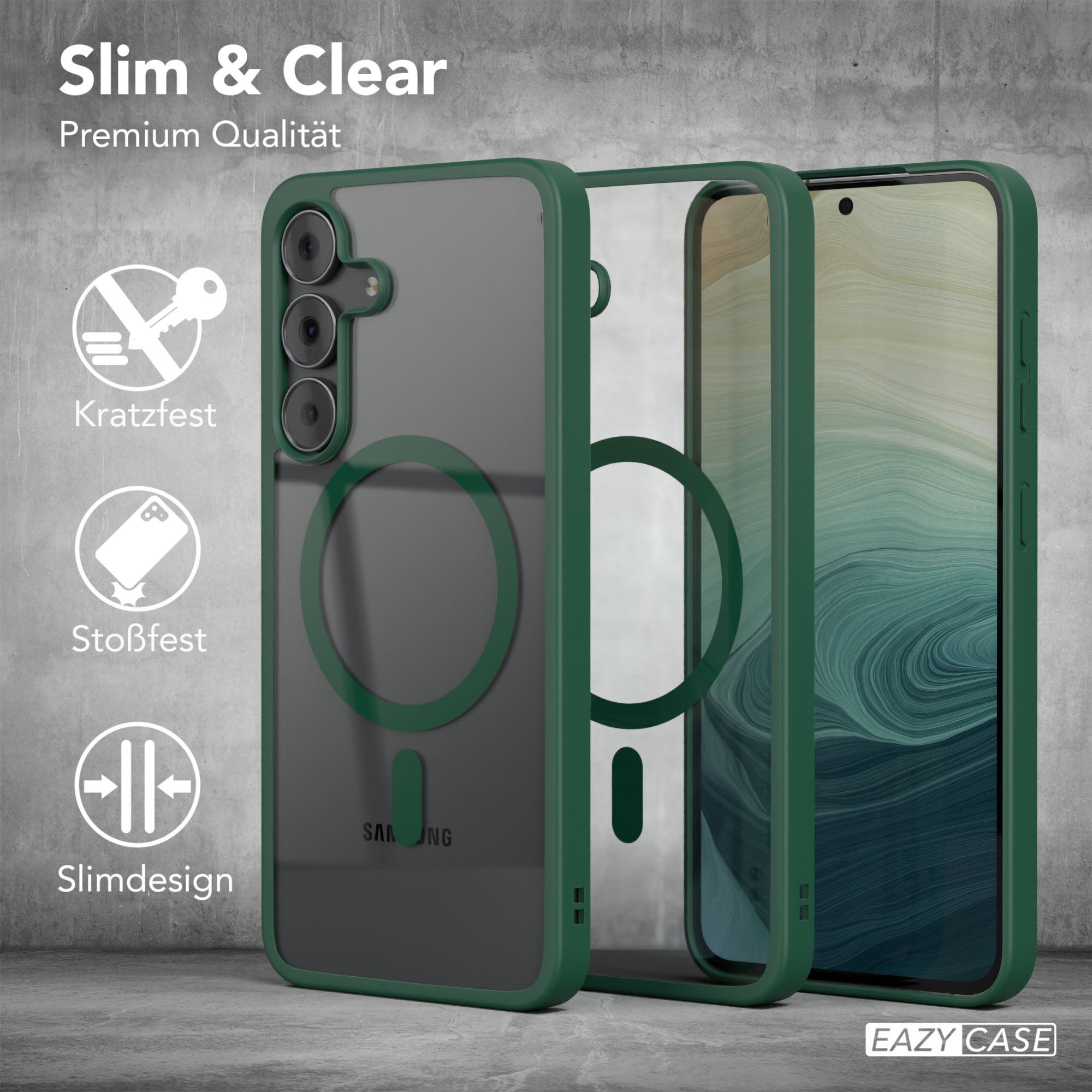 Galaxy S25 FE transparente Hülle mit MagSafe