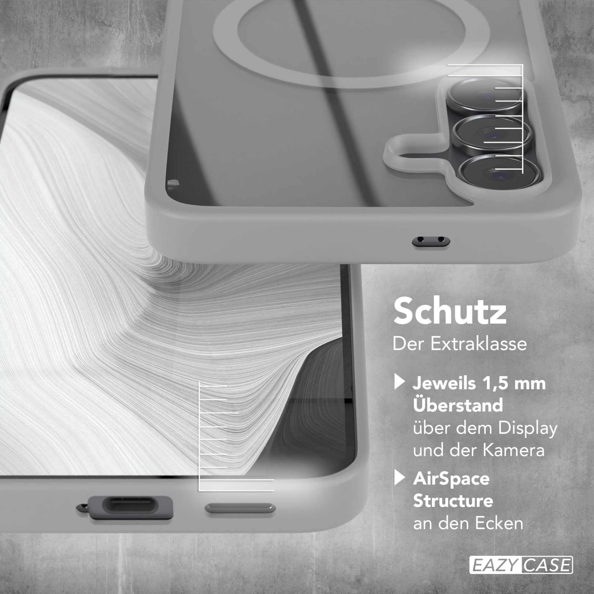 Galaxy S25 FE transparente Hülle mit MagSafe