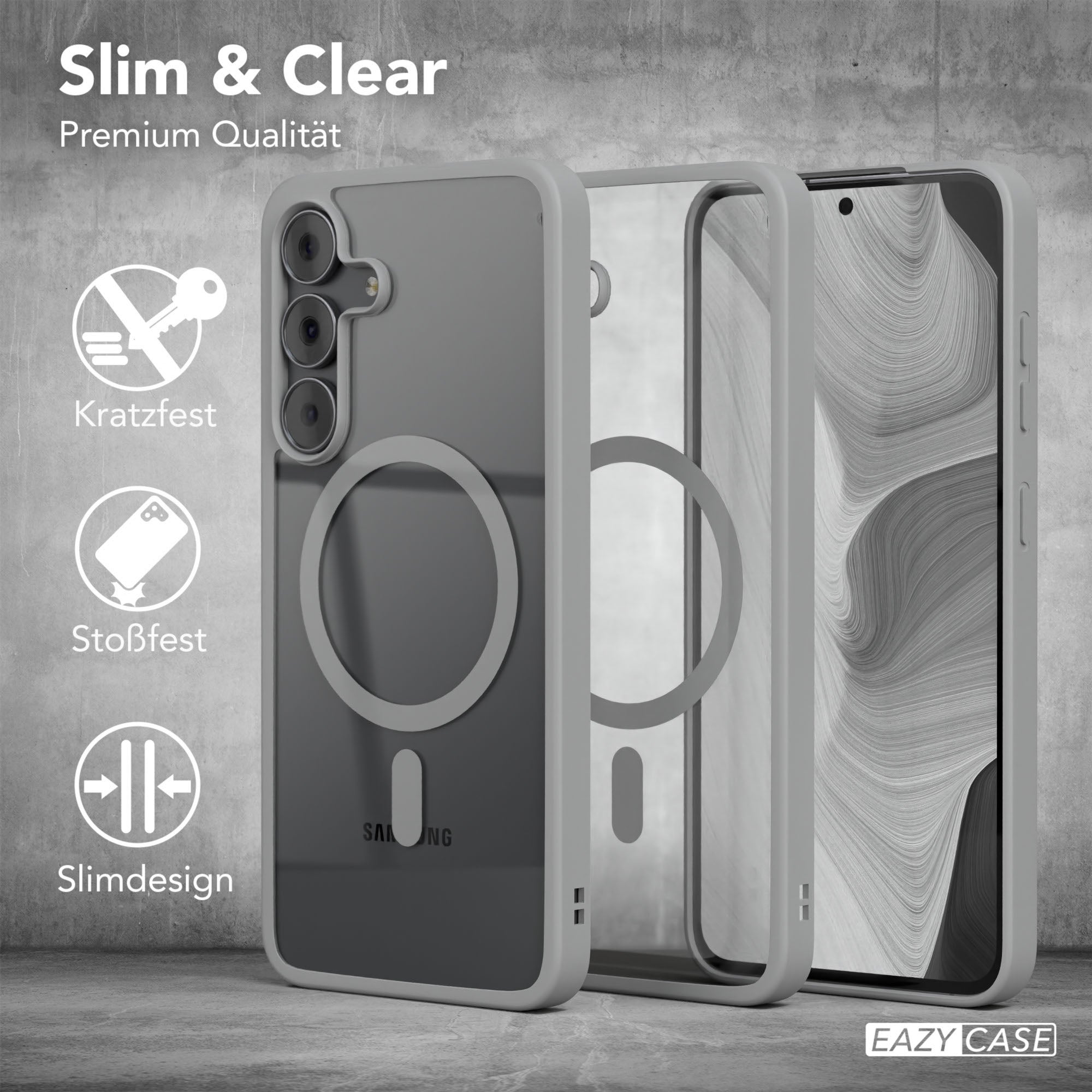 Galaxy S25 FE transparente Hülle mit MagSafe