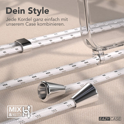 iPhone 17 transparente Hülle + Kordel