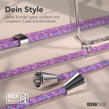 iPhone 17 transparente Hülle + Kordel