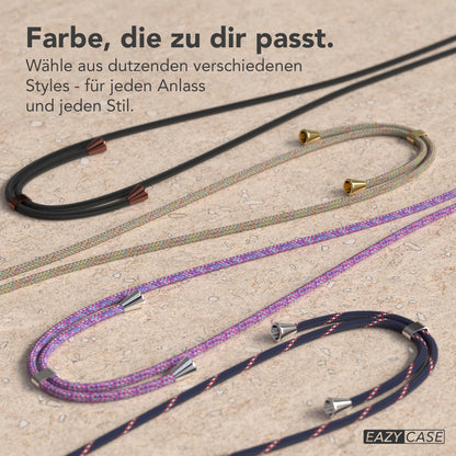 iPhone 17 transparente Hülle + Kordel