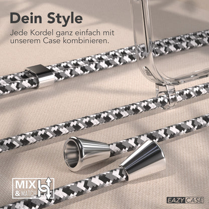 iPhone 17 transparente Hülle + Kordel