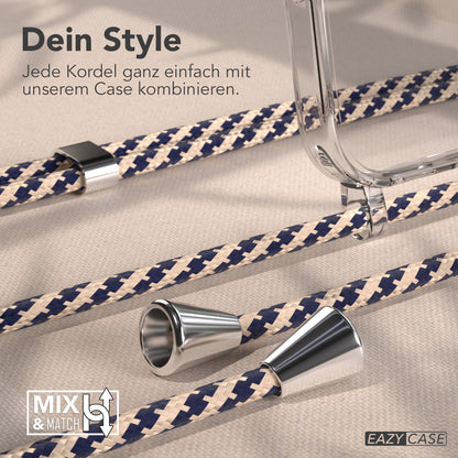 iPhone 17 transparente Hülle + Kordel