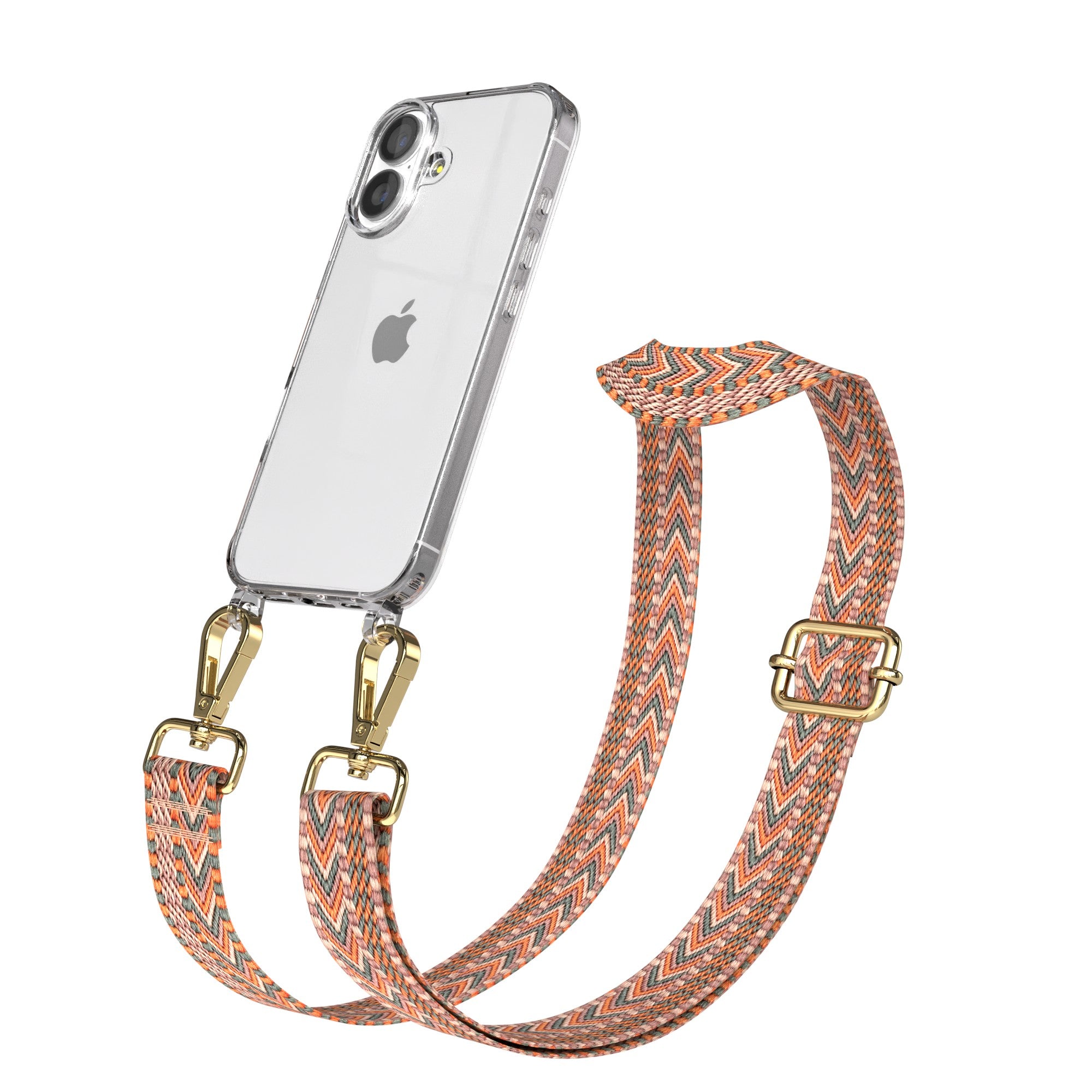 iPhone 17 Handykette verstellbar Boho Style EAZY CASE Phone Strap 