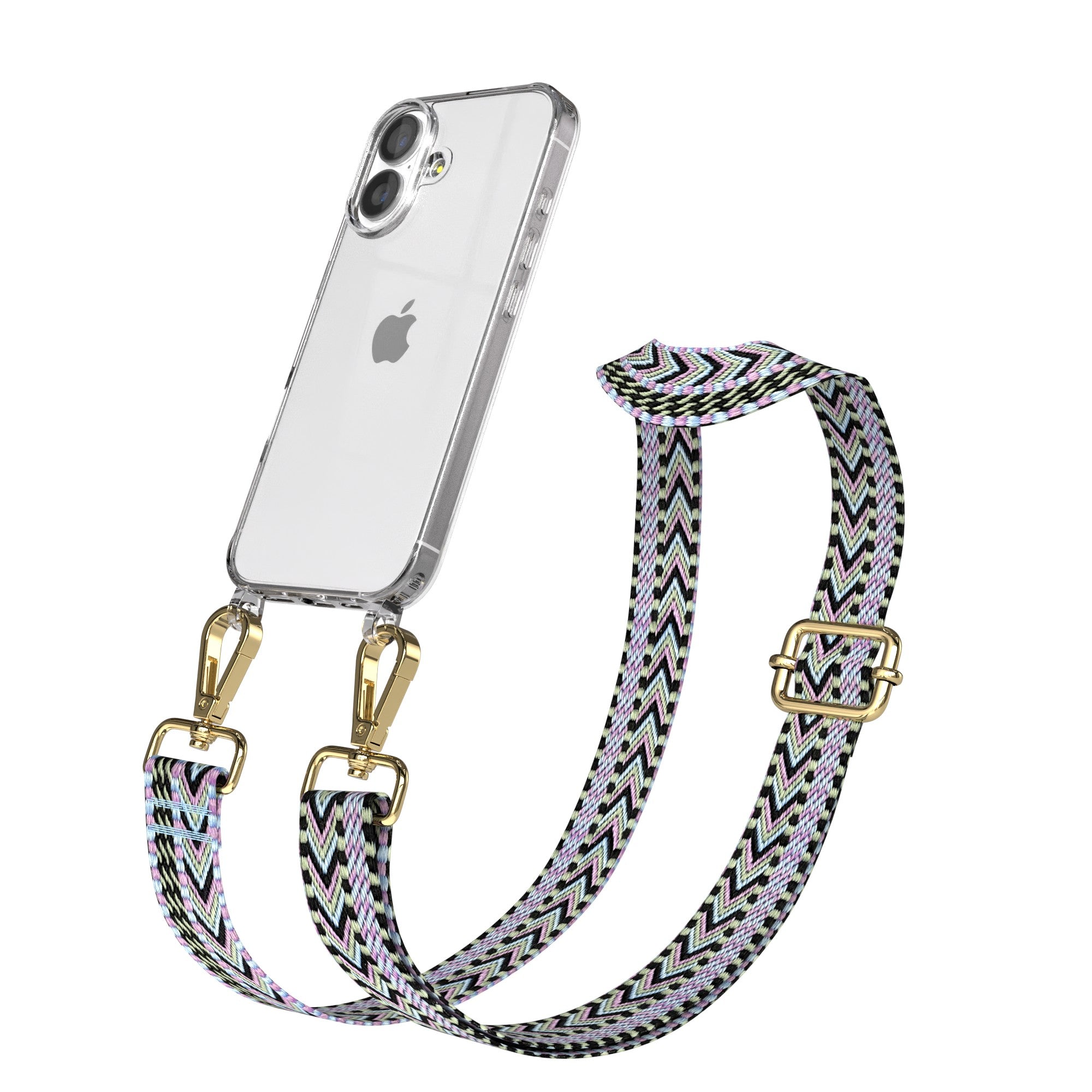 iPhone 17 Handykette verstellbar Boho Style EAZY CASE Phone Strap 
