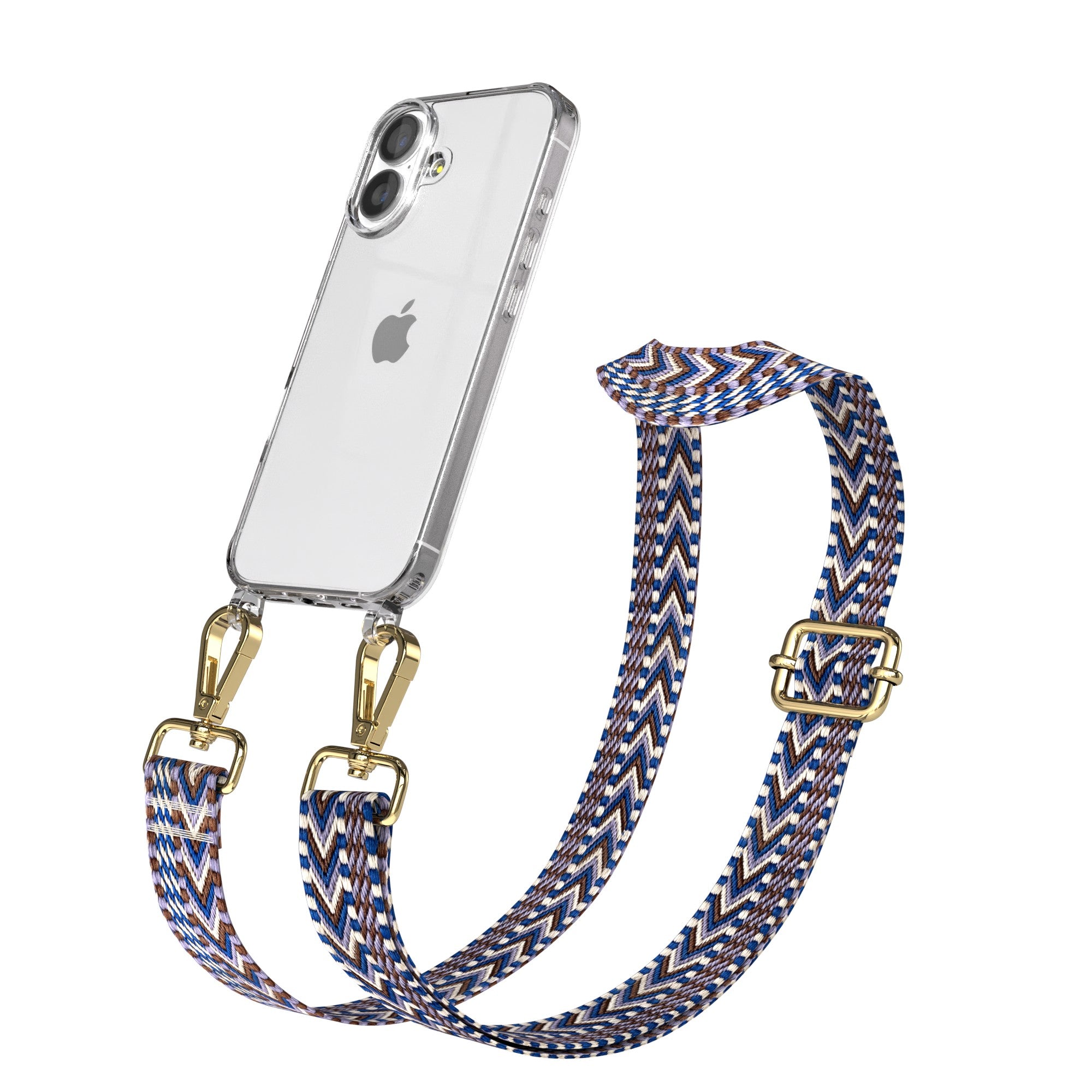 iPhone 17 Handykette verstellbar Boho Style EAZY CASE Phone Strap 
