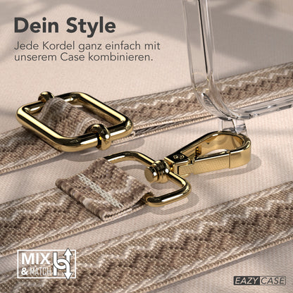 iPhone 17 Handykette verstellbar Boho Style EAZY CASE Phone Strap 