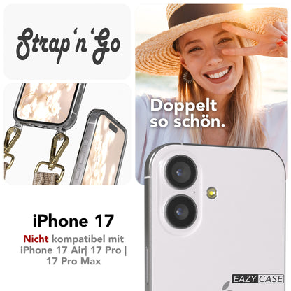 iPhone 17 Handykette verstellbar Boho Style EAZY CASE Phone Strap 