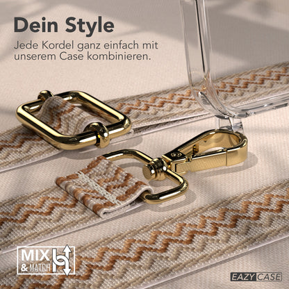 iPhone 17 Handykette verstellbar Boho Style EAZY CASE Phone Strap 