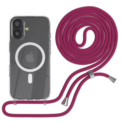 iPhone 17 transparente Hülle + Kordel mit MagSafe