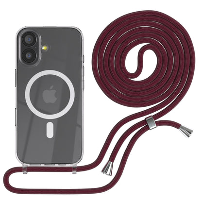 iPhone 17 transparente Hülle + Kordel mit MagSafe