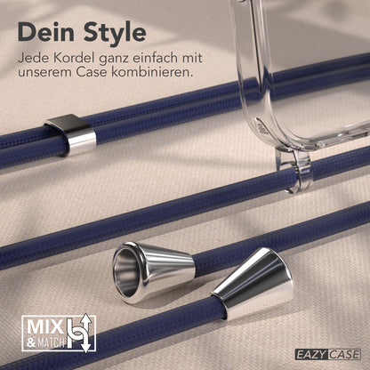 iPhone 17 transparente Hülle + Kordel mit MagSafe