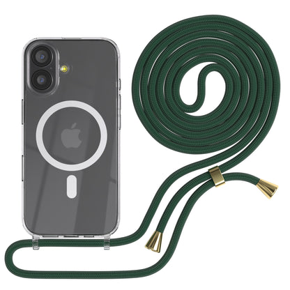 iPhone 17 transparente Hülle + Kordel mit MagSafe