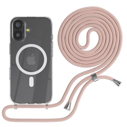 iPhone 17 transparente Hülle + Kordel mit MagSafe