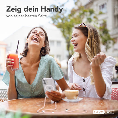 iPhone 17 transparente Hülle + Kordel mit MagSafe