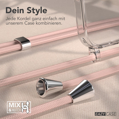 iPhone 17 transparente Hülle + Kordel mit MagSafe