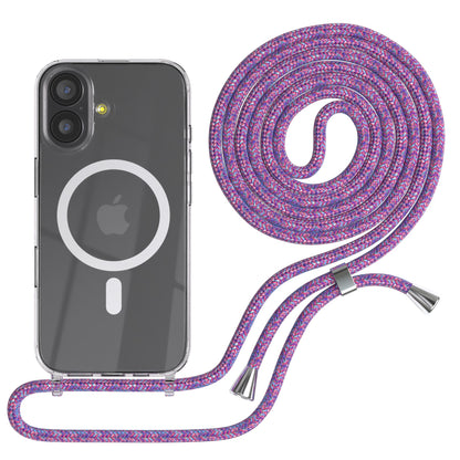 iPhone 17 transparente Hülle + Kordel mit MagSafe