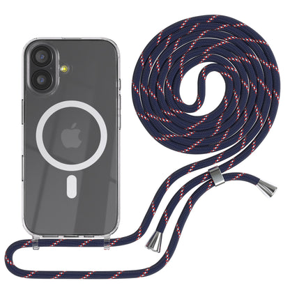 iPhone 17 transparente Hülle + Kordel mit MagSafe
