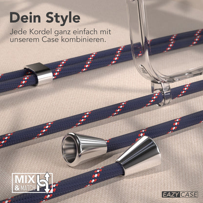 iPhone 17 transparente Hülle + Kordel mit MagSafe