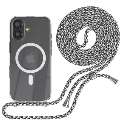 iPhone 17 transparente Hülle + Kordel mit MagSafe