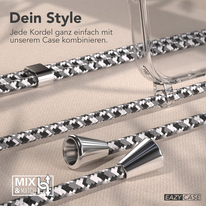 iPhone 17 transparente Hülle + Kordel mit MagSafe