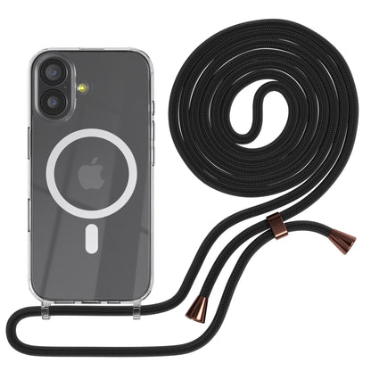 iPhone 17 transparente Hülle + Kordel mit MagSafe