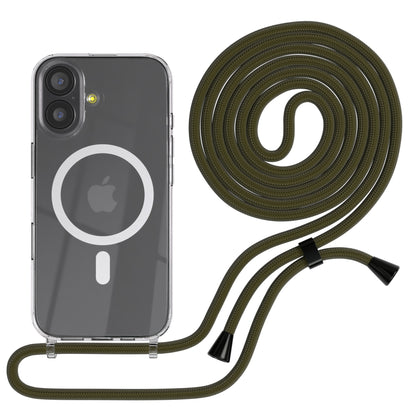 iPhone 17 transparente Hülle + Kordel mit MagSafe