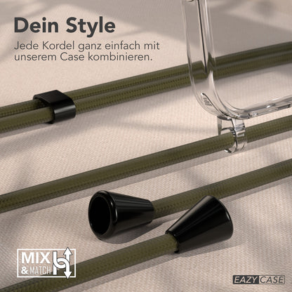 iPhone 17 transparente Hülle + Kordel mit MagSafe