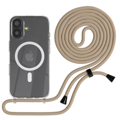 iPhone 17 transparente Hülle + Kordel mit MagSafe