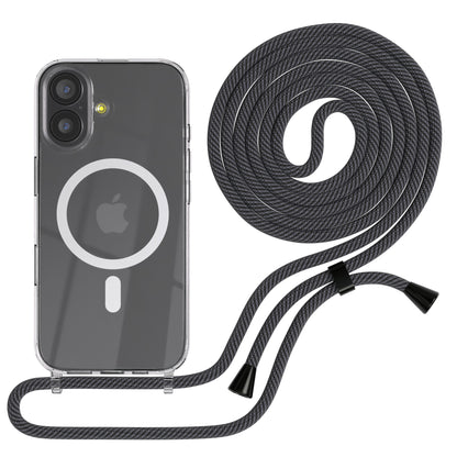 iPhone 17 transparente Hülle + Kordel mit MagSafe