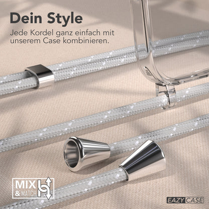 iPhone 17 transparente Hülle + Kordel mit MagSafe