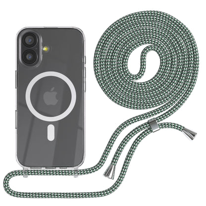 iPhone 17 transparente Hülle + Kordel mit MagSafe