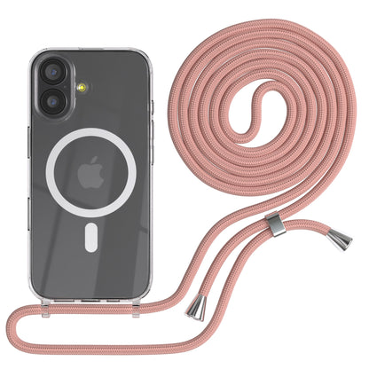 iPhone 17 transparente Hülle + Kordel mit MagSafe