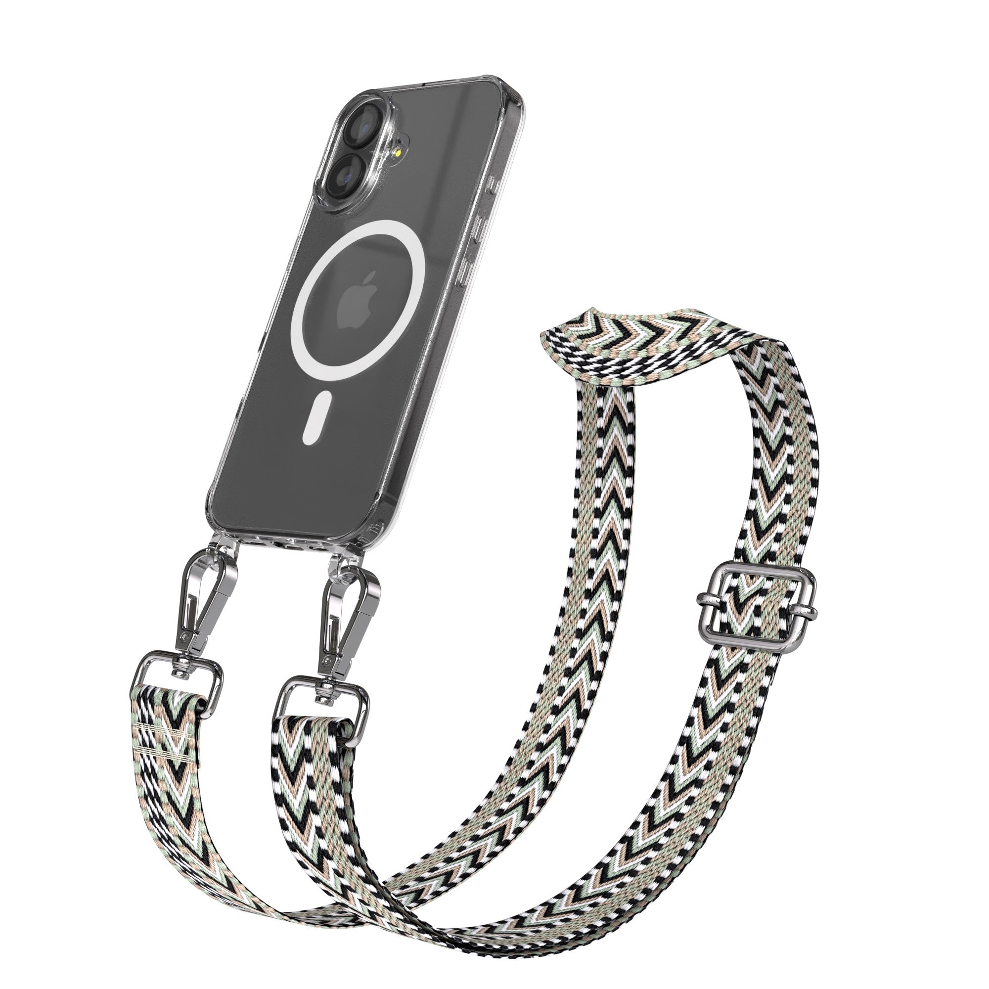 iPhone 17 MagSafe Handykette mit verstellbarem Boho Band EAZY CASE 