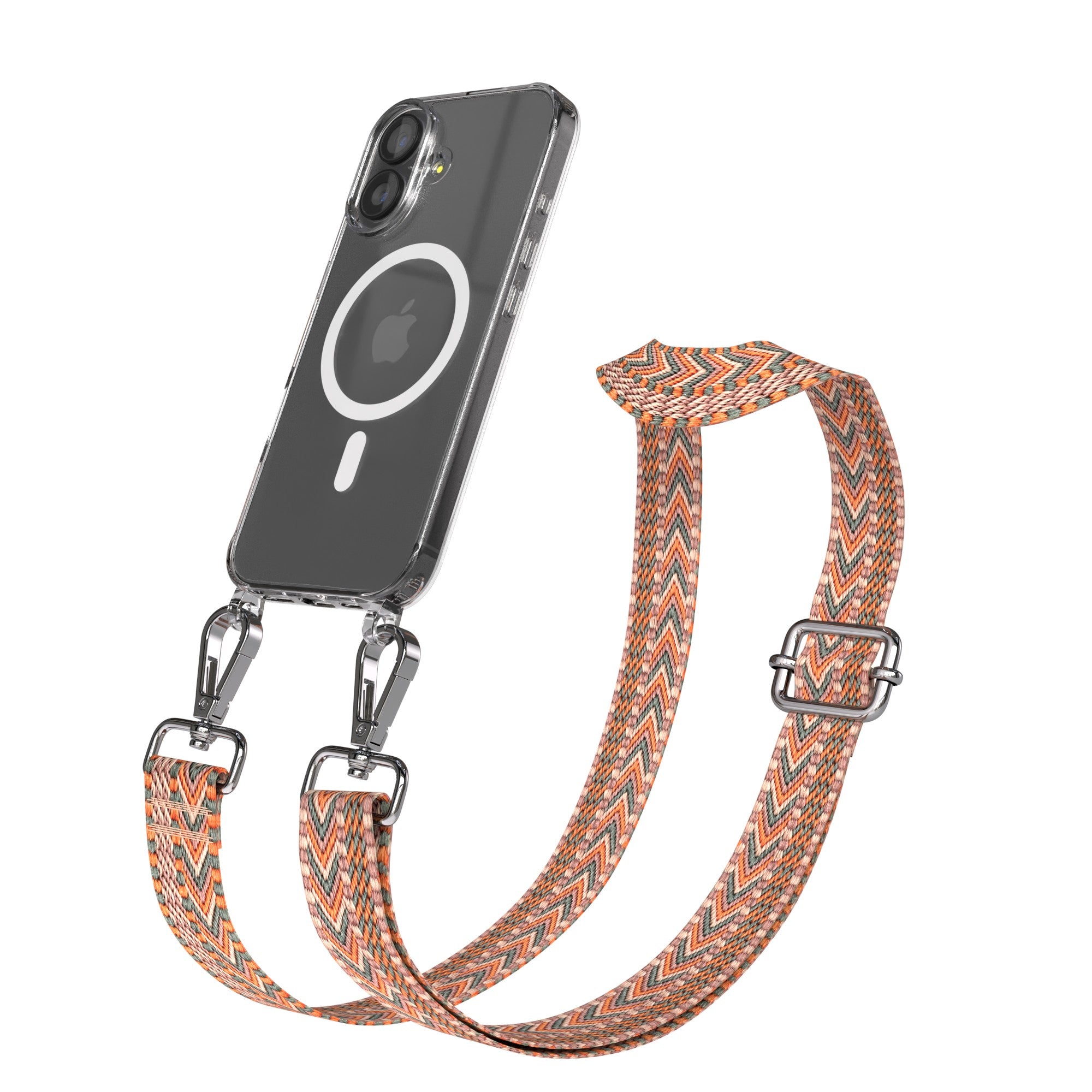 iPhone 17 MagSafe Handykette mit verstellbarem Boho Band EAZY CASE 