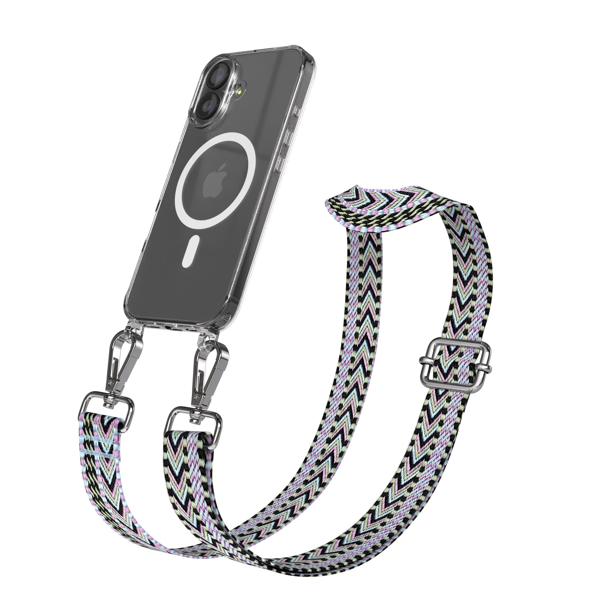 iPhone 17 MagSafe Handykette mit verstellbarem Boho Band EAZY CASE 