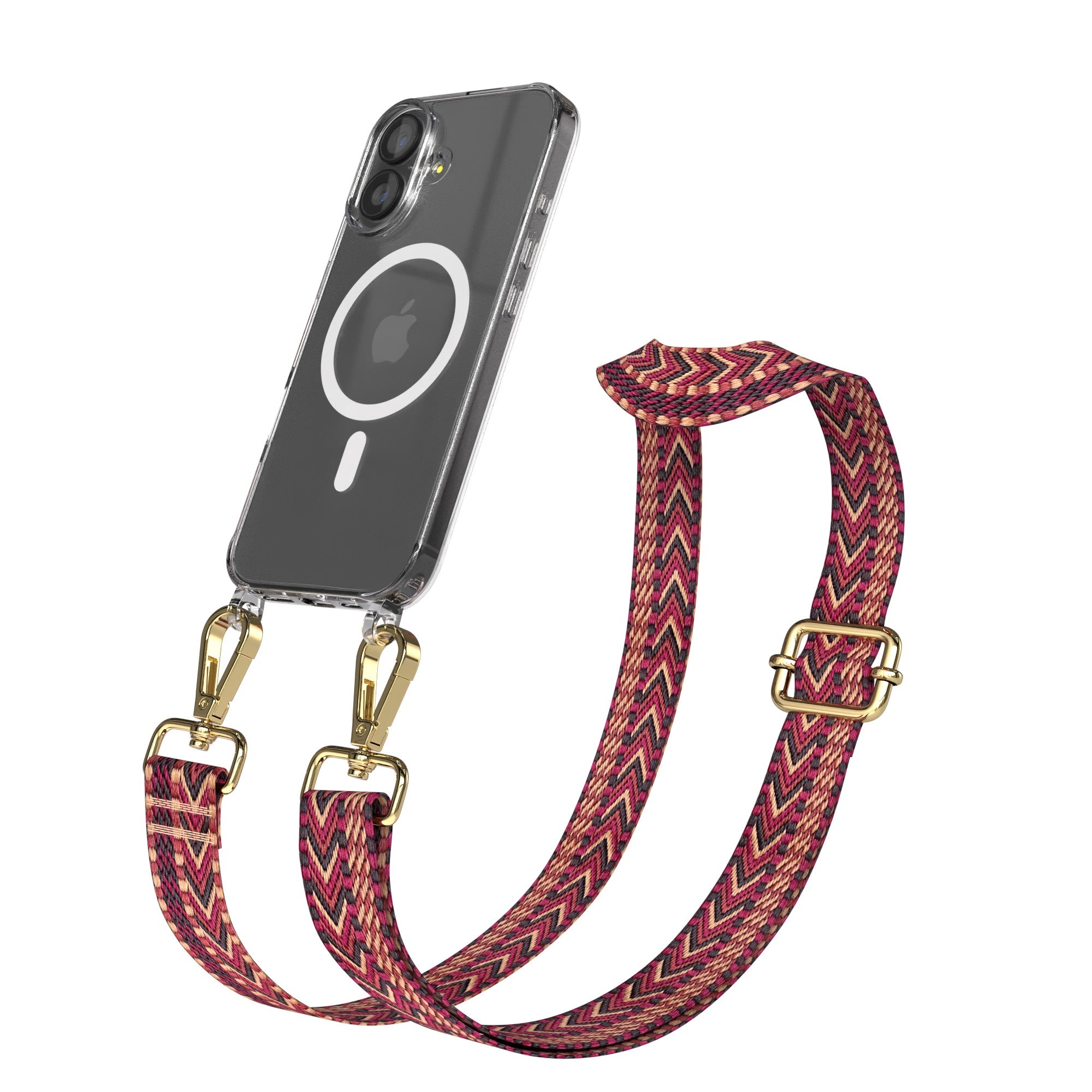 iPhone 17 MagSafe Handykette mit verstellbarem Boho Band EAZY CASE 