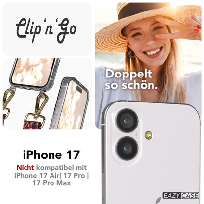 iPhone 17 MagSafe Handykette mit verstellbarem Boho Band EAZY CASE 