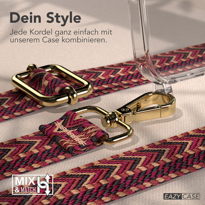 iPhone 17 MagSafe Handykette mit verstellbarem Boho Band EAZY CASE 