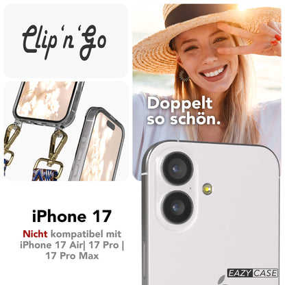 iPhone 17 MagSafe Handykette mit verstellbarem Boho Band EAZY CASE 