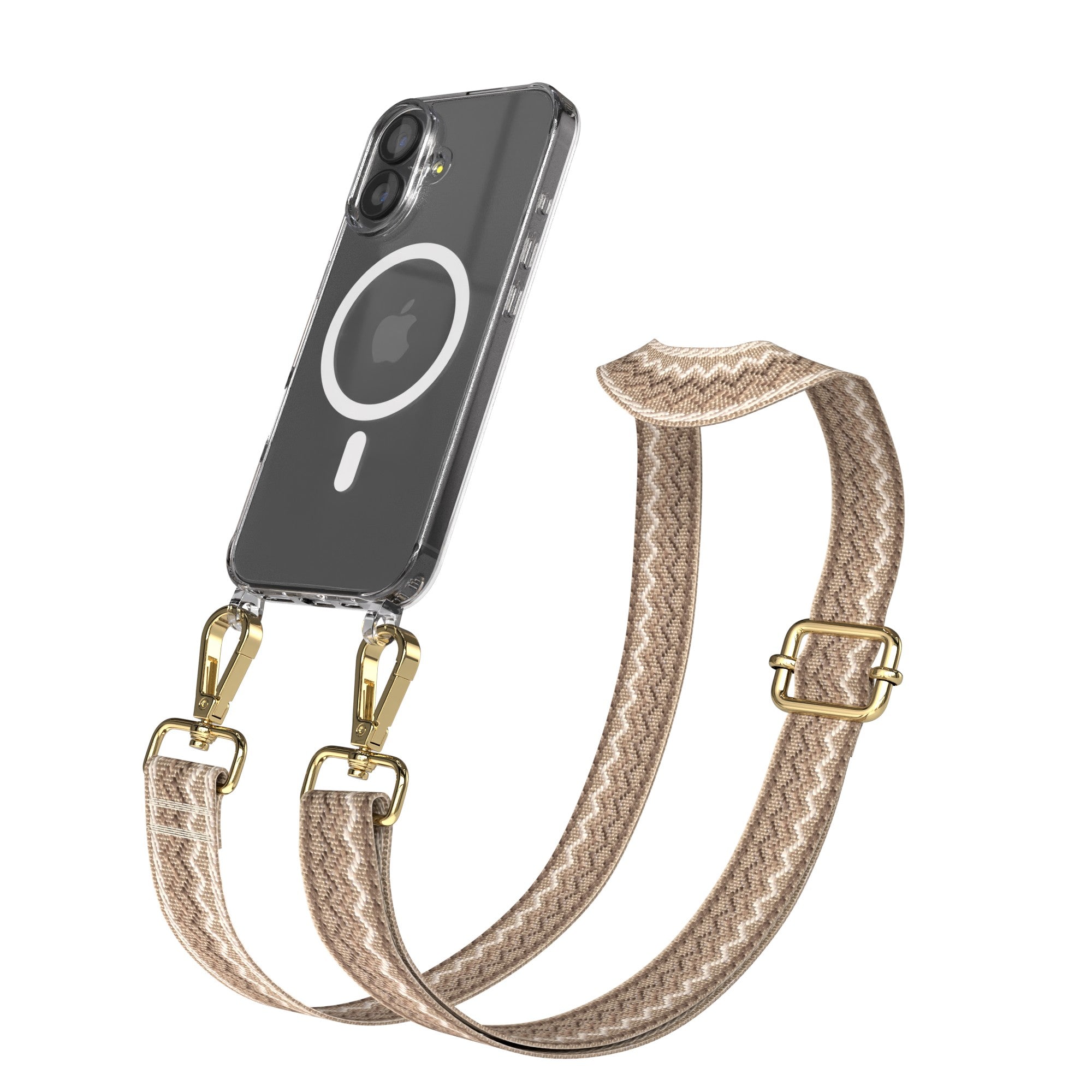 iPhone 17 MagSafe Handykette mit verstellbarem Boho Band EAZY CASE 