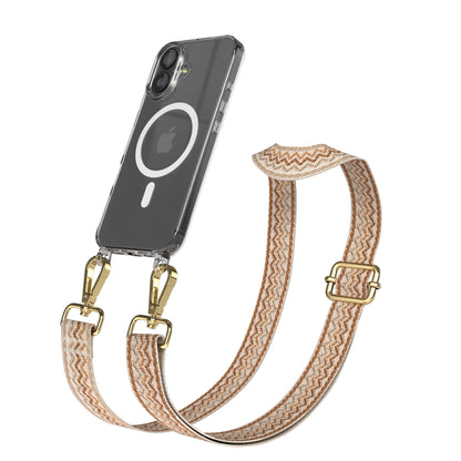 iPhone 17 MagSafe Handykette mit verstellbarem Boho Band EAZY CASE 