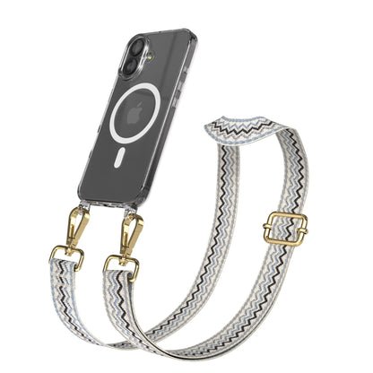 iPhone 17 MagSafe Handykette mit verstellbarem Boho Band EAZY CASE 