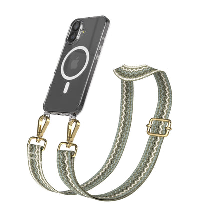 iPhone 17 MagSafe Handykette mit verstellbarem Boho Band EAZY CASE 