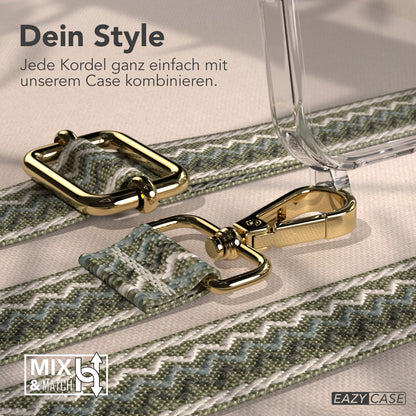 iPhone 17 MagSafe Handykette mit verstellbarem Boho Band EAZY CASE 