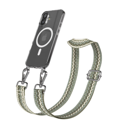iPhone 17 MagSafe Handykette mit verstellbarem Boho Band EAZY CASE 