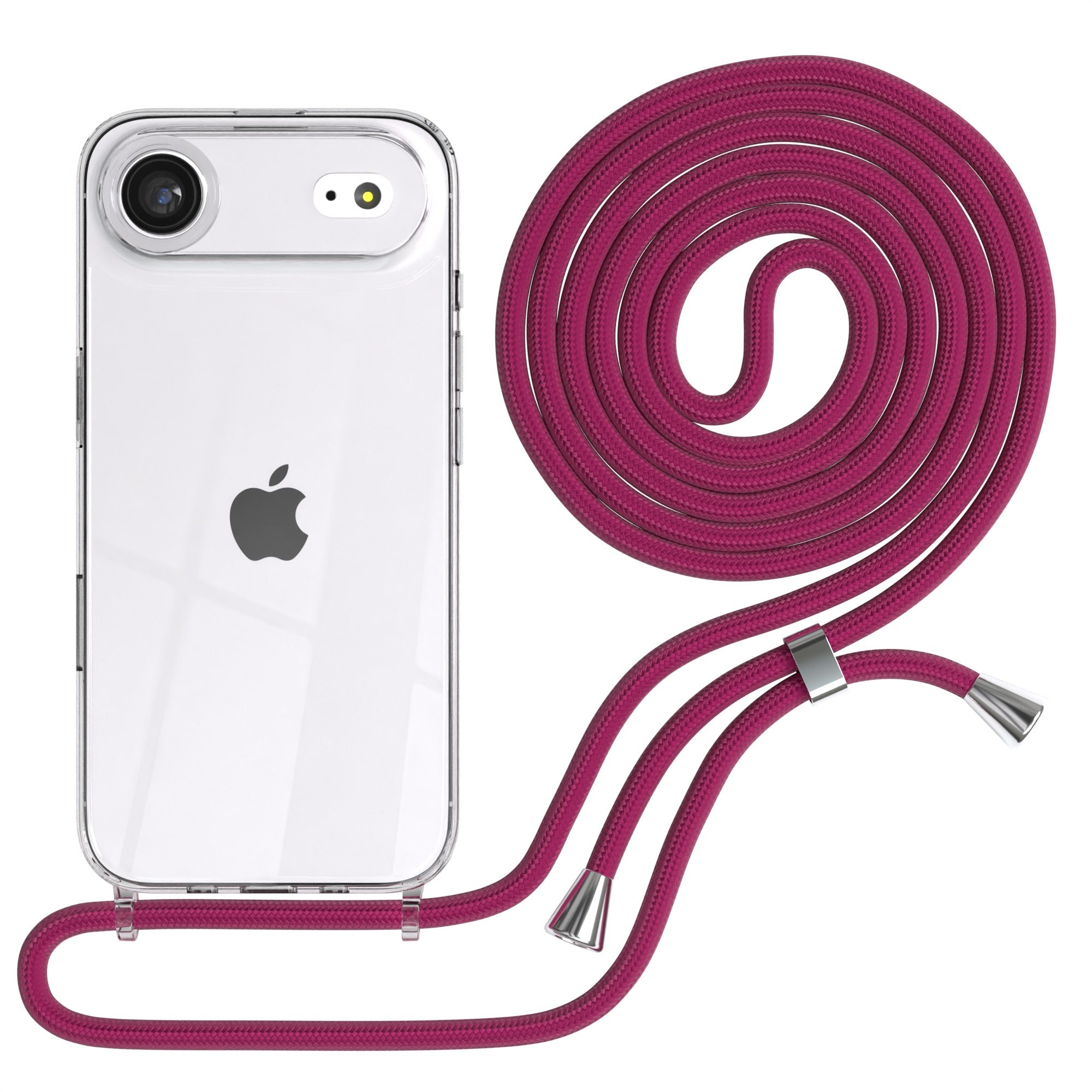 iPhone Air transparente Hülle + Kordel