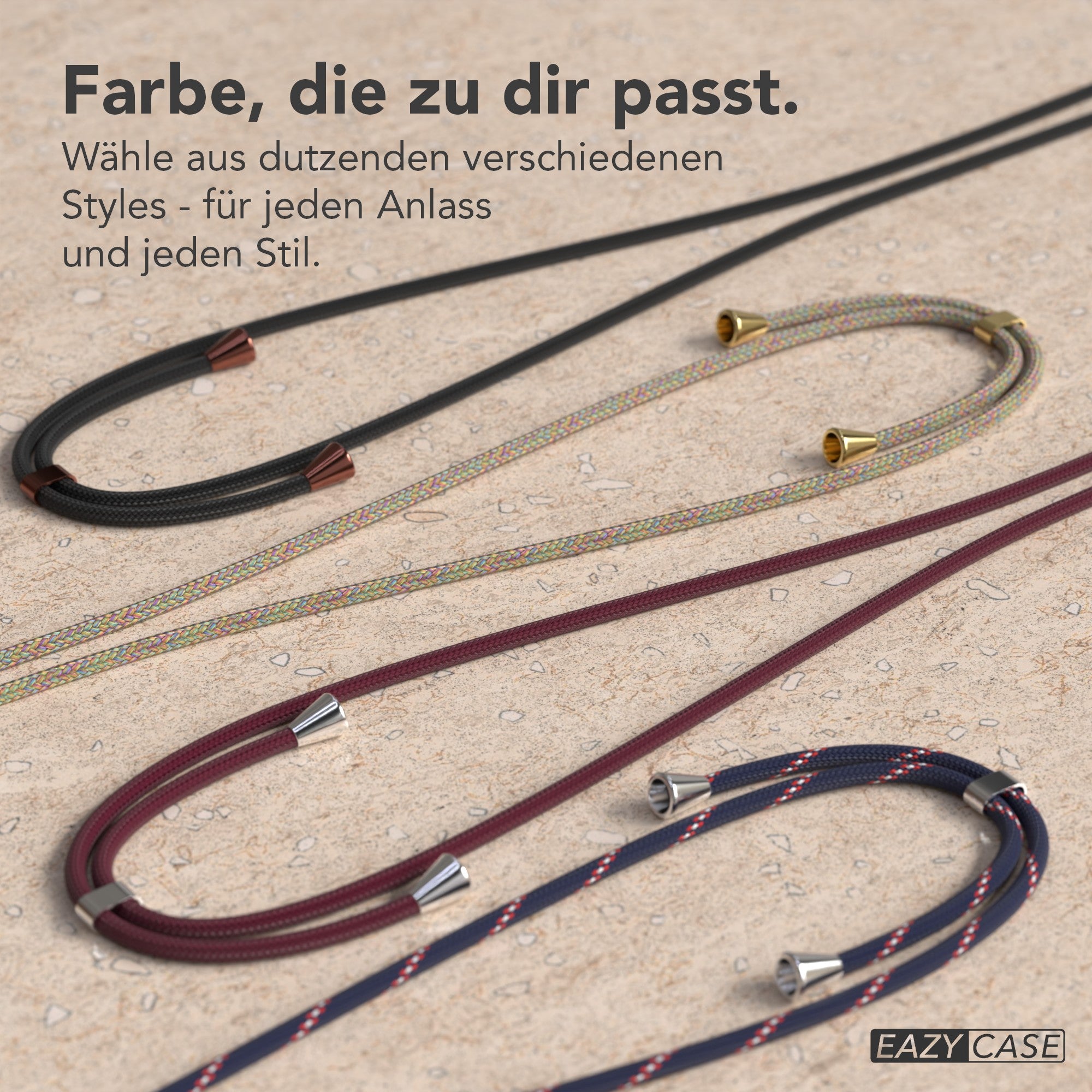 iPhone Air transparente Hülle + Kordel