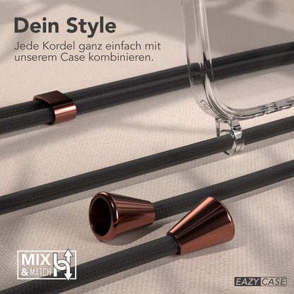 iPhone Air transparente Hülle + Kordel